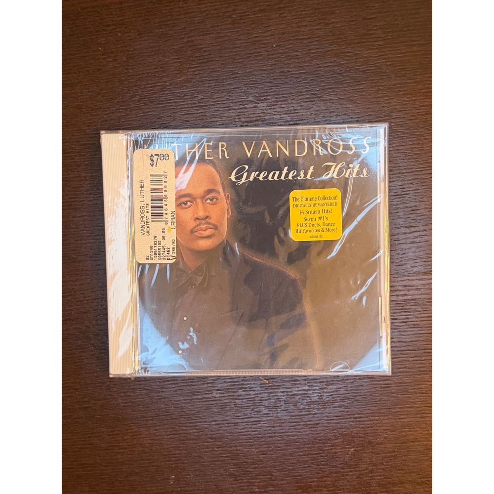 Luther Vandross Greatest Hits CD 14 Tracks Digitally Remastered Sealed New